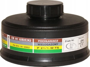 Pochłaniacz P 21/1- W - TS A2B2E2K2