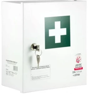Stalowa apteczka ścienna 20 PK-MOT - DIN 13164