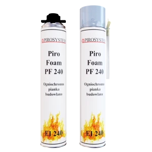 PIROSYSTEM Ogniochronna pianka budowlana Piro Foam PF 240