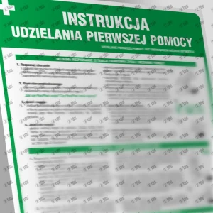 Instrukcja udzielania pierwszej pomocy