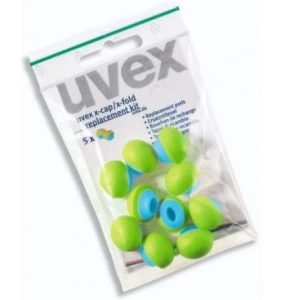 Stopery wymienne końcówki do zatyczek UVEX x-cap, x-fold (10 szt.)
