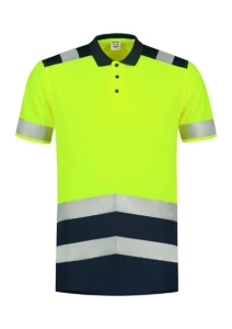 Koszulka polo unisex POLOSHIRT HIGH VIS BICOLORT 20